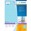 Etiquetas para carpetas A4 azul 192x61 mm papel opaco mate 400 unid.