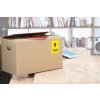 Etiquetas A4 amarillo 105x148 mm papel mate 400 unid.