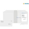 Etiquetas A4 azul 105x148 mm papel mate 400 unid.
