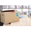 Etiquetas A4 azul 105x148 mm papel mate 400 unid.