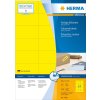Etiquetas A4 amarillo 70x37 mm papel mate 2400 unid.