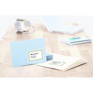 Etiquetas Premium A4, papel blanco 105x48 mm mate 6000 unid.