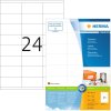 Etiquetas Premium A4, papel blanco 70x35 mm mate 2400 unid.