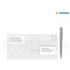 Etiquetas de dirección para máquinas de escribir A4 70x36 mm papel mate esquinas puntiagudas 480 unid.