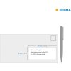 Etiquetas Premium A4, papel blanco 105x48 mm mate 1200 unid.