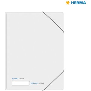 Etiquetas Premium A4, blanco 70x16,9 mm papel mate 5100 unid.
