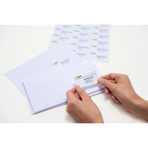 Etiquetas Premium A4, papel blanco 105x148 mm mate 800 unid.