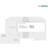 Etiquetas Premium A4, papel blanco 105x297 mm mate 200 unid.