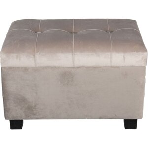 Taburete-Pecho 50x34x33 cm beige - 64061SBE
