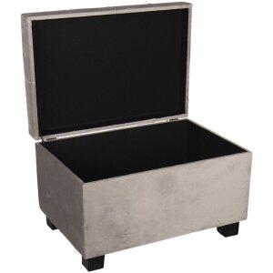 Taburete-Pecho 50x34x33 cm beige - 64061SBE