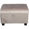 Taburete-Pecho 50x34x33 cm beige - 64061SBE