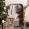 Taburete-Pecho 50x34x33 cm beige - 64061SBE
