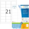 Etiquetas para direcciones Premium A4, papel blanco 63,5x38,1 mm mate 2100 unid.