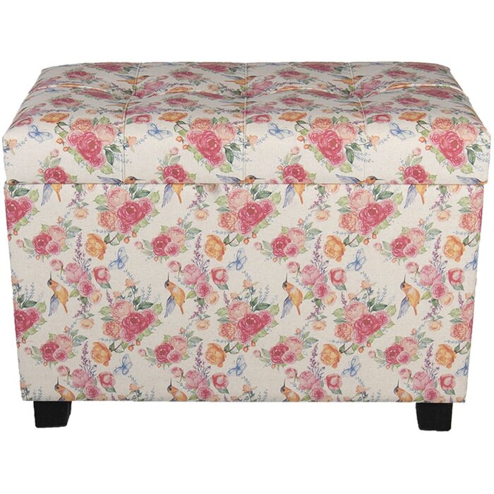 Taburete-pecho 60x36x43 cm multicolor - 64061LM