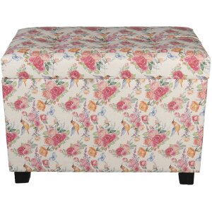 Taburete-pecho 60x36x43 cm multicolor - 64061LM