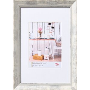 Marco Walther Chalet blanco 24x30 cm con passepartout...