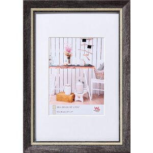 Marco Walther Chalet negro 50x70 cm con passe-partout...