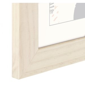 Marco de madera Skara, abedul, 10 x 15 cm