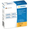 Etiquetas numéricas doble autoadhesivo 10x22 mm impresión azul