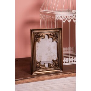 Marco de fotos 2F0561 dorado 13x2x18 cm - 10x15 cm Marco...