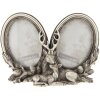 Marco de fotos 2F0564 color plata 17x2x17 cm - 6x8 cm (2) Marco de fotos