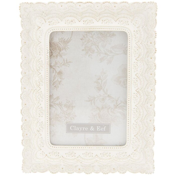 Marco de fotos 2F0566 blanco 16x2x21 cm - 10x15 cm Marco de fotos