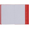 Protector de folletos de papel HERMA A5 rojo oscuro