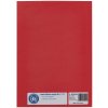 Protector de folletos de papel HERMA A5 rojo oscuro