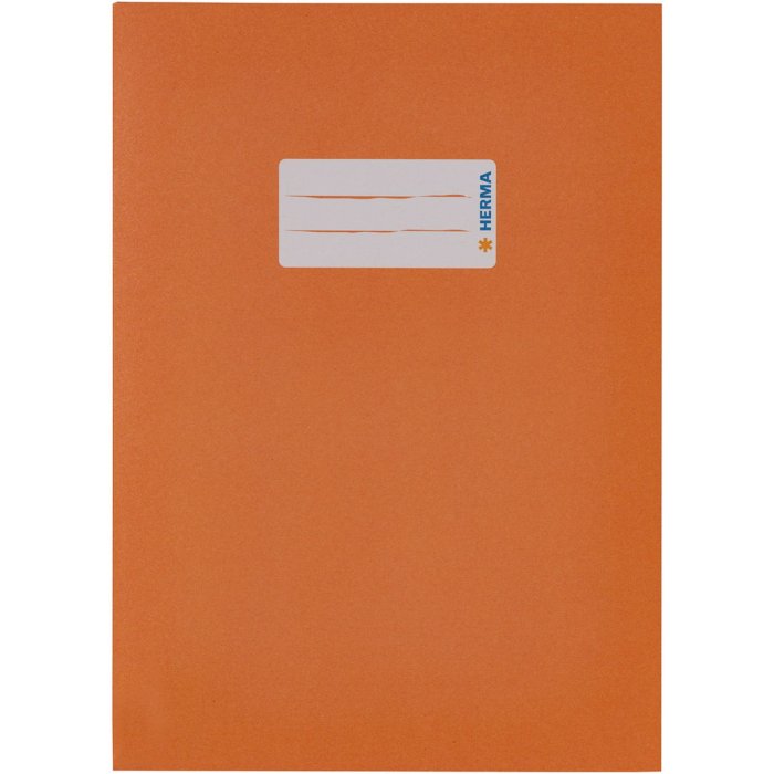 Protector de folletos de papel DIN A5 naranja