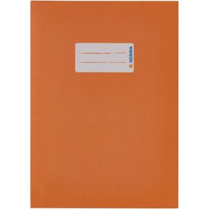 Protector de folletos de papel DIN A5 naranja