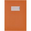 Protector de folletos de papel DIN A5 naranja