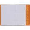 Protector de folletos de papel DIN A5 naranja