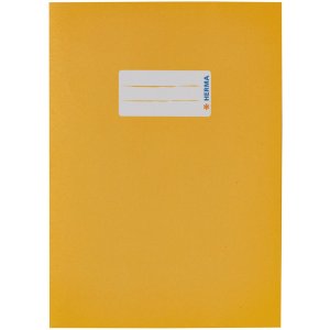 Protector de archivador de papel HERMA DIN A5 amarillo