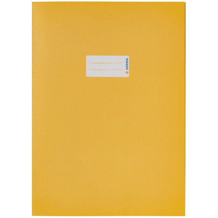 Papel de portada de cuaderno A4 amarillo