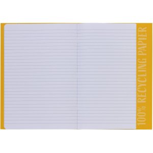 Papel de portada de cuaderno A4 amarillo