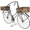 Jardinera Bicicleta 5Y0546 marrón 85x30x58 cm