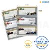 Etiquetas escolares coches de carreras, brillaban