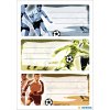 Etiquetas FÚTBOL 3 hojas