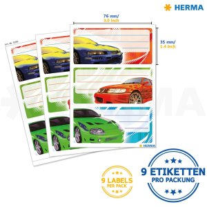 Etiquetas escolares VARIO TUNING 3 hojas