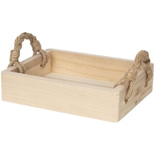 Bandeja 6H1761 Natural 26x20x6 cm