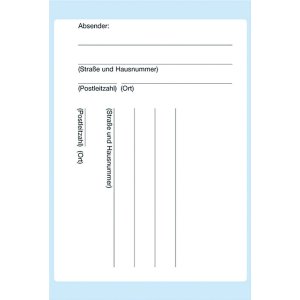 HERMA etiquetas de texto direcciones de paquetes 80x110...