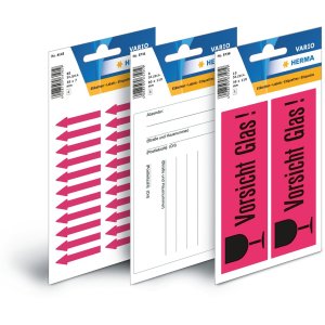 HERMA etiquetas de texto direcciones de paquetes 80x110 mm 8 piezas