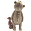 Decoración Oso 6PR2404 marrón 8x7x13 cm