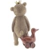Decoración Oso 6PR2404 marrón 8x7x13 cm