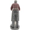 Decoración Hombre con Marioneta 6PR2417 multicolor 16x14x36 cm Clásico Romántico