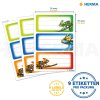 Etiquetas para libros HERMA VARIO gecko escolar