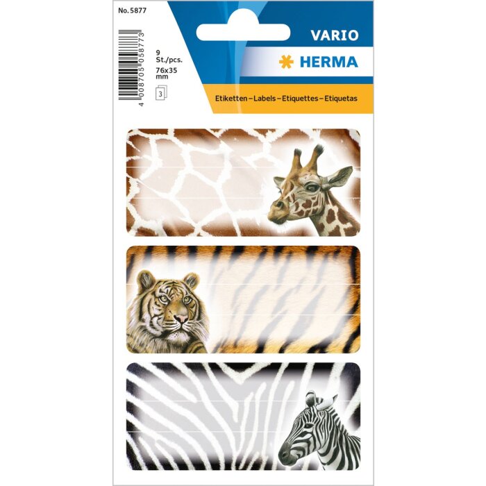 VARIO Escuela Animales Africanos
