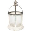 Farol 6Y2956 Marrón - Blanco Ø 28x46 cm