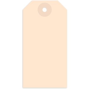 Etiquetas 48x95 mm con ojal de cartón 1000 unid.