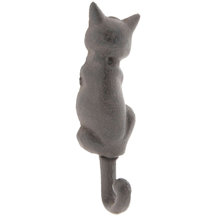 Gancho de pared Cat 6Y3045 marrón 5x3x17 cm